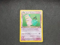 Pokemon TCG Team Rocket 1st Edition Holo Dark Slowbro 12/82 NM/LP Original Owner - Image 1