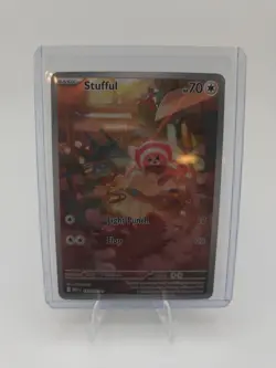 Pokemon: Stufful Illustration Rare IR Full Art Holo Mega 154/132 (Near Mint) - Image 1