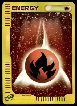 Fire Energy Holo Promo McDonald's E Pack Pokemon Japanese ~ HP - Image 1