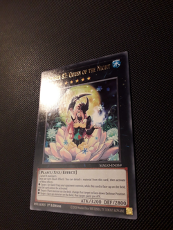 Yu-Gi-Oh! Number 87: Queen of the Night, MAGO-EN059, Rare, 1. Ed., Englisch, NM - Image 2