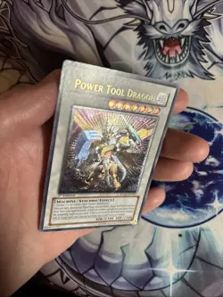 Yu-Gi-Oh! First Edition Ultimate Rare Power Tool Dragon RGBT-EN042 LP (WNU) - Image 5