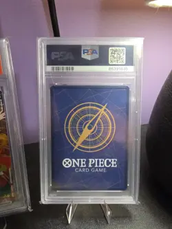 PSA 10 JAPANESE ONE PIECE 2022 ALVIDA OP01-064 BOX TOPPER - Image 2