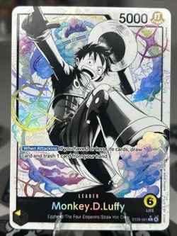 Monkey.D.Luffy (001) (Parallel) ST29-001 Starter Deck 29: Egghead Foil - Image 1