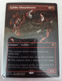 MTG, Goblin Sharpshooter (Borderless) Special Guests Regular NM - Image 1
