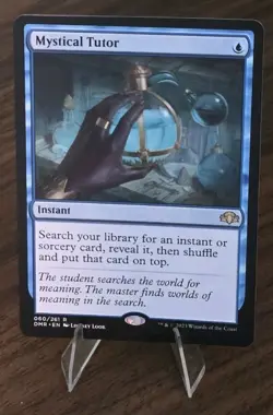 MTG Mystical Tutor Dominaria Remastered Regular Free Shipping - Image 1