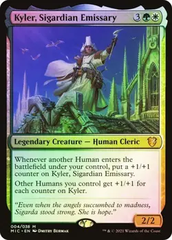 Kyler, Sigardian Emissary - FOIL - Commander: Innistrad: Midnight Hunt - Image 1