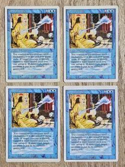 MTG - (x4) Control Magic, Revised Edition All 4 are in mintnear mint condition. - Image 1