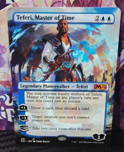 magic the gathering - Teferi, Master of Time - Legendary Planeswalker - Mythic - Image 1