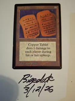 MTG Beta Copper Tablet - bigedude - Image 1