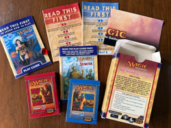 VINTAGE 1999 Magic the Gathering Starter Game MTG Never Played WOTC Wizards - Image 1