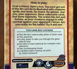 VINTAGE 1999 Magic the Gathering Starter Game MTG Never Played WOTC Wizards - Image 4