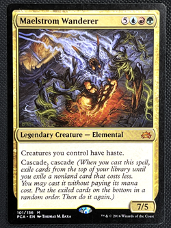 MTG 1X Maelstrom Wanderer X1 Planechase Anthology Magic - LP - Image 1
