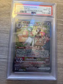 Pokemon TCG Gardevoir Ex Scarlet & Violet Card 245/198 PSA 10 - Image 1