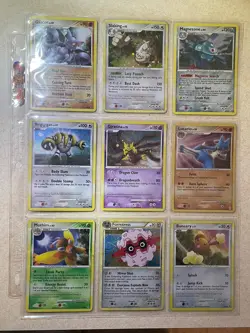 Pokemon Card Lot 9 Vintage Cosmos Holos 🔥 2007-2010 DP era Pop Promo LP-HP - Image 1