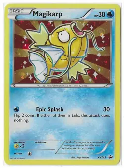 Magikarp XY143 Black Star Promo Shiny XY Ultra Rare Holo Pokemon TCG Card NM - Image 1