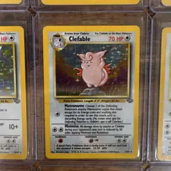 Pokemon TCG Vintage Jungle 1st edition and Unlimited Lot 9 Cards NM-MP! - Image 4