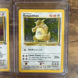 Pokemon TCG Vintage Jungle 1st edition and Unlimited Lot 9 Cards NM-MP! - Image 5