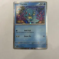 Horsea 10/64 Cosmos Holo Promo - Shrouded Fable Pokemon TCG - NM - Image 1