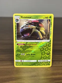 Venusaur 3/73 Shining Legends - Reverse Holo Rare Pokemon Card - Image 2