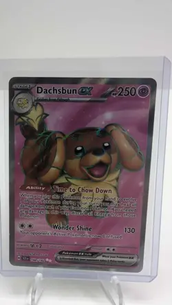 Dachsbun ex 160/142 Holofoil SV07: Stellar Crown NM - Pokemon TCG - Image 1