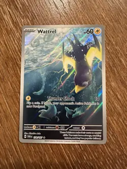 Wattrel 178/167 Illustration Rare Holo Twilight Masquerade Pokemon Card NM - Image 1