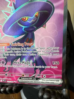 Mismagius ex #112/094 Pokemon 2025 Phantasmal Flames NM Full Art - Image 4