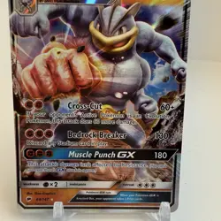 Machamp GX 64/147 Ultra Rare Holo Pokemon Burning Shadows NM - Image 3