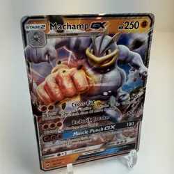 Machamp GX 64/147 Ultra Rare Holo Pokemon Burning Shadows NM - Image 4