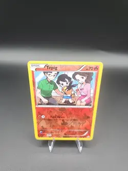 Pokemon Tepig 25/113 Legendary Treasures Reverse Holo Common Basic 70 HP - Image 2