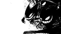 Pokemon anime monochrome pokmon gengar gastly playmat gaming mat - Image 1