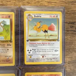 Pokemon TCG Vintage NON HOLO Lot Jungle 1st Edition! ALL NM! - Image 4