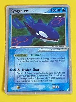 Pokemon Kyogre ex 95/100 EX Crystal Guardians Ultra Rare Holo - Image 1