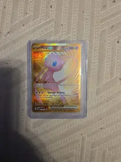 MEW EX 2023 POKEMON SCARLET & VIOLET 151 HYPER RARE 205/165 Q4320 - Image 1