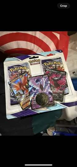Pokemon Chilling Reign 2 Pack Blister Galarian Zapdos V, Articuno V, Moltres V - Image 1