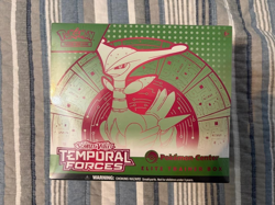 Temporal Forces Pokemon Center ETB Sealed Iron Leaves - Image 1