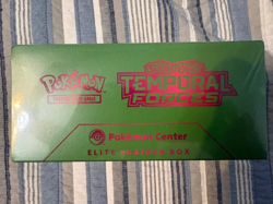 Temporal Forces Pokemon Center ETB Sealed Iron Leaves - Image 3