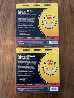 2026 Pokemon Day Pikachu Promo Box w/ 3 Phantasmal Flames Booster Packs X2! - Image 2