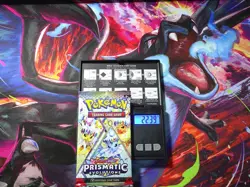 HEAVY! GOD PACKUU SIRUU 22.39g Prismatic Evolutions Pokemon TCG Booster (SEALED) - Image 1