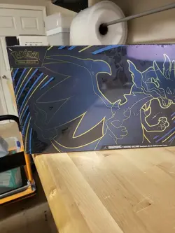 Pokemon TCG Mega Charizard X ex Ultra Premium Collection Box Damaged Box - Image 2