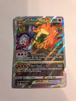 Pokemon TCG Charizard VSTAR SWSH262 Holo Black Star Promo Alternative Art - Image 1