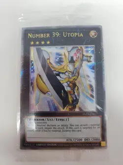 YUGIOH NUMBER 39 UTOPIA TN23-EN013 QUARTER CENTURY SECRET (NM) SEALED - Image 1