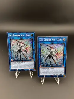 2x Yu-Gi-Oh! Sky Striker Ace=Zero DUAD-EN049 Secret Rare 1st Edition Near Mint - Image 1