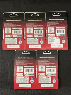 NEW One Piece EB-03 Heroines Edition Sleeved Booster Lot x5! In-hand-fast ship! - Image 3