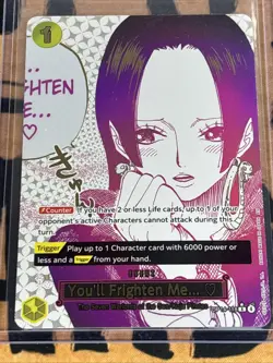 ONE PIECE You'll Frighten Me… Alternate Art) The Azure Sea's Seven Foil - Image 1