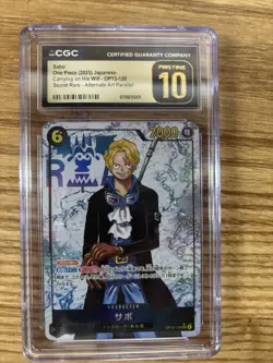 Sabo Alternate Art OP13-120 Carrying On His Will One Piece CCG Japanese Edition - Image 1