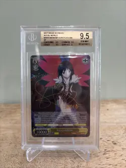 Kuroyukihime AW/S18-E002SP Signed Weiss Schwarz Accel World SP English BGS 9.5 - Image 1