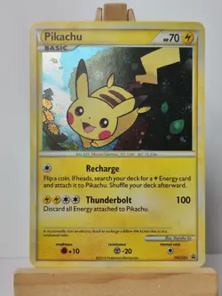 Pokemon Pikachu Pokemon LP HGSS03 2010 English Card Holo - Image 1