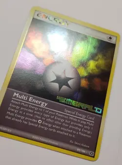 Pokemon Multi Energy 89/106 EX Emerald Reverse Holo Stamped 2005 Pokemon Card - Image 2