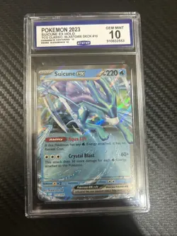 Pokemon CCG GEM Mint 10 Suicune EX Classic Collection Trading Card 010/034 - Image 1