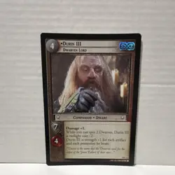 Decipher Durin III Companion 9R-3 The Lord of the Rings TCG Card - Image 1